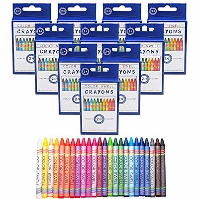 Colorations Chubby Crayons for Kids Set of 200 Rainbow Crayons