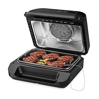 Ovente Thermostat Controlled Non-Stick Indoor Grill, Copper (GD1632NLCO)