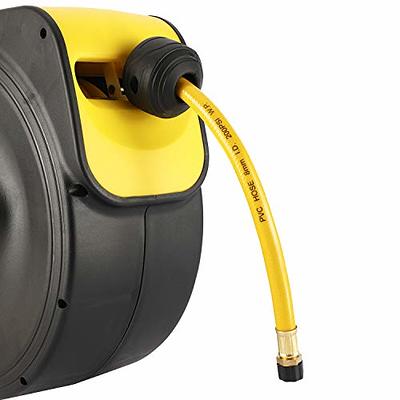 Black Bull 50 Foot Retractable Air Hose Reel with Auto Rewind