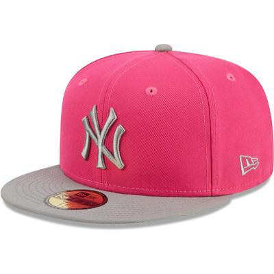 Washington Nationals New Era Chrome Rogue 59FIFTY Fitted Hat - White/Pink