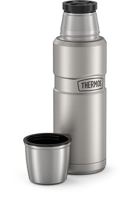 Thermos Stainless King 16 Oz. Matte Blue Stainless Steel Thermal