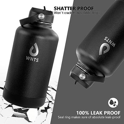 Droplet Stainless Steel Water Bottle - 500ml / 17 oz - Navy Blue