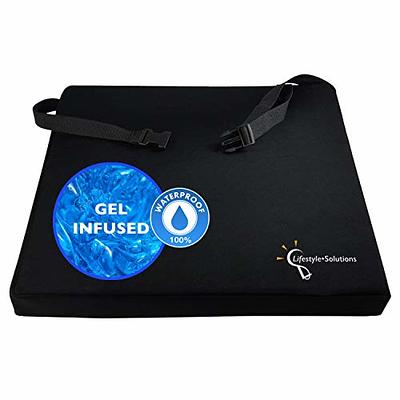 Kolbs Gel Extreme | Wheelchair Cushion Gel Seat Cushion | 3 Inch Thick (16  x 16 x 3)