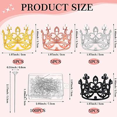 Party Supplies, Mini Crowns For Cake Toppers Flower Bouquet Party  Decoration 5pcs