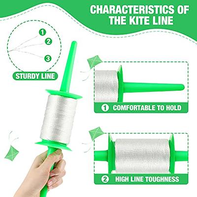 4 Pack Kite Spool Kite Reel Winder Grip Kite String Handle with 4 Line  Connector 500 ft Line for Each Spool Kite Line Accessory for Outdoor Kites  - Yahoo Shopping