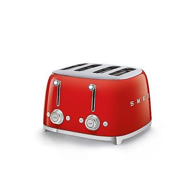 Smeg 4 Slot Toaster - Red