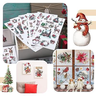 Lincia 10 Sheets Christmas Rub on Transfers for Crafts and Furniture Rub on Transfers  Stickers Snowman Vintage Bible Reindeer Gnome Fall Decals for DIY Craft  Home 5.91 x 11.81 Inch (Floral Holiday) - Yahoo Shopping