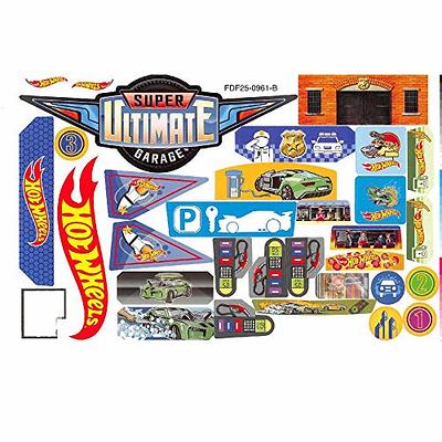 Replacement Stickers for Hot Wheels Garage - Hot Wheels Super