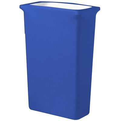 Spandex (Slim Jim) 23 Gallon Trash Can Cover in White