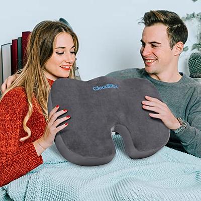 Seat Cushion for Back Pain | Padded Cushion for Chair | Sitting Cushions | Memory Foam Chair Pads | Coccyx Seat Cushion | Pillow Seat | Seat Mat