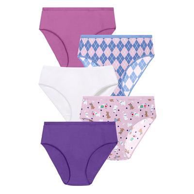 Plus Size Women's Hi-Cut Cotton Brief 5-Pack by Comfort Choice in Pink Dog  Pack (Size 10) - Yahoo Shopping