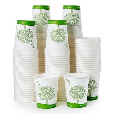 ECOLipak 300 Pack Compostable Paper Cups, 8 oz Biodegradable Disposable  Paper Coffee Cups with PLA Lined, Eco-friendly Hot Drinking Cups for Party,  Picnic,Travel,and Events - Yahoo Shopping