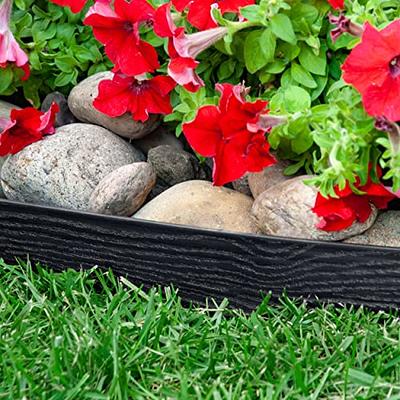 EasyFlex No-Dig Landscape Edging Kit - 100 ft., Black