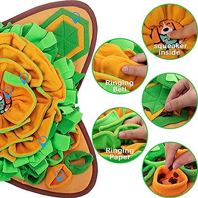 AWOOF Snuffle Mat Pet Dog Feeding Mat, Durable Interactive Dog Puzzle Toys  Encourages Natural Foraging Skills