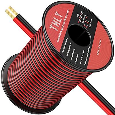 10 Gauge Wire Tinned Copper Electrical Cable, iGreely 10 AWG 2 Conductor  Insulated Marine Wire for Solar Panel Car Auto Speaker,Low Voltage Wire for  LED Lighting-50Ft Black& 50Ft Red - Yahoo Shopping