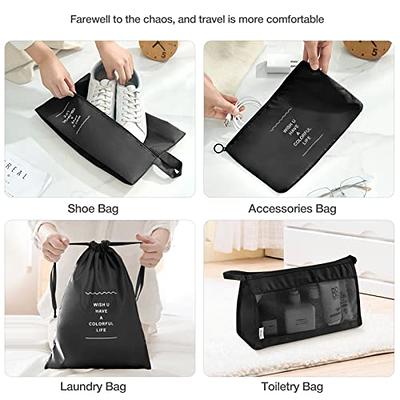 Laundry Bag For Travels, Black - L