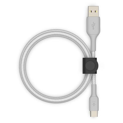 Belkin BoostCharge Braided USB C charger cable, USB-C to USB-A