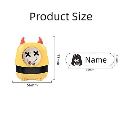 Cartoon Animal Name Stamp Paints Personal Student Child Baby Engraved  Waterproof Non-fading Kindergarten Clothing Name Seal