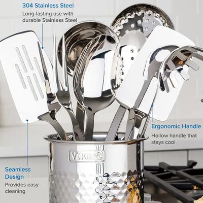 17pc STAINLESS STEEL COOKWARE SET, 3 PLY – Viking Cooking School