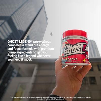 GHOST Legend V2 Pre-Workout Energy Powder, Sonic Cherry Limeade