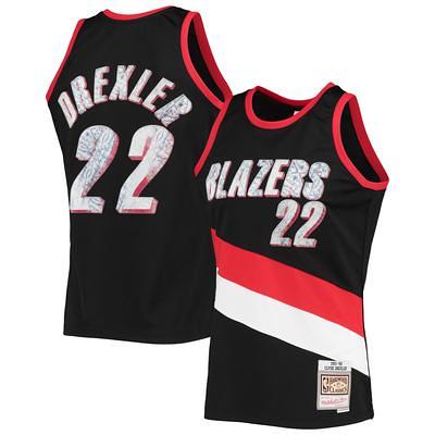 Men's Mitchell & Ness Clyde Drexler Black Portland Trail Blazers 1996-97  Hardwood Classics NBA 75th Anniversary Diamond Swingman Jersey - Yahoo  Shopping