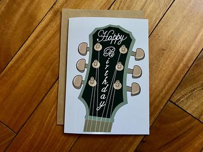 Guitar Happy Birthday By Stonedonut Design Yahoo Shopping
