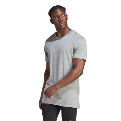 adidas Mens adidas Ultimate Conquer the Elements Merino T-Shirt - Mens  Light Grey Heather Size M - Yahoo Shopping