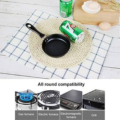 1pc Egg Frying Pan, Mini Induction Frying Eggs Pan, 4.7 Single Egg Durable  Small Pan With Handle Heat Resistant Non Stick Pot, Portable Pan For Stove