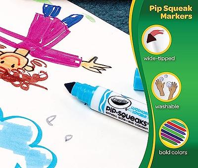 Crayola Pip Squeaks Markers (64 Count), Kids Washable Markers for