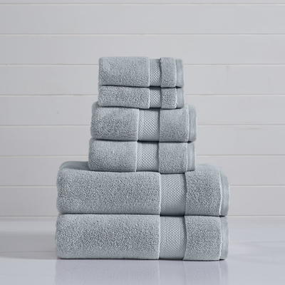 Luxury Cotton Towel Set- 2 Piece Bath Sheet Set Made from 100% Zero Twist Cotton- Quick Dry, Soft and Absorbent by Somerset Home - White