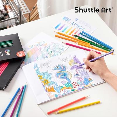 Shuttle Art 80 Regular Colored Pencils, Colored Pencils for Adult Coloring,  Soft Core Color Pencils, Coloring Pencils for Adults Kids Artists Beginners  Drawing Coloring Sketching - Yahoo Shopping