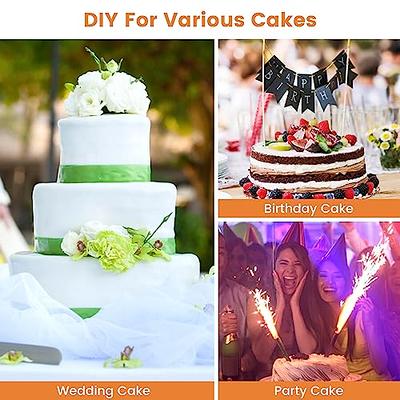 Garneck White Round Cake Dummy Set, 3 Tier Foam Fake for Decorating and  Crafts, Wedding Cake Display, Cake Decorating Practice Dummy in 3 Sizes,  4/6/8-Inch - Yahoo Shopping