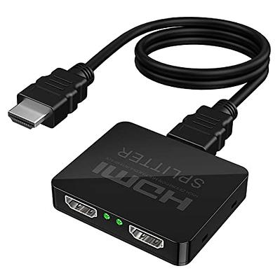 SPLITTER FENDEUR CÂBLE HDMI 1.4 Plat 1 Entrée 2 Sorties Ports pour Xbox 360  One EUR 8,84 - PicClick FR