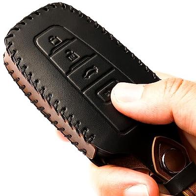 Leather Strap Keychain Remote Smart Key Tpu Car Key Case Cover for