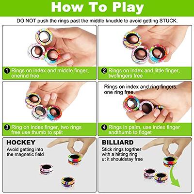 DC Anti-Stress Finger FinGears Magnetic Rings forAnxiety Relief Focus  Sensory Toys - Anti-Stress Finger FinGears Magnetic Rings forAnxiety Relief  Focus Sensory Toys . shop for DC products in India. | Flipkart.com