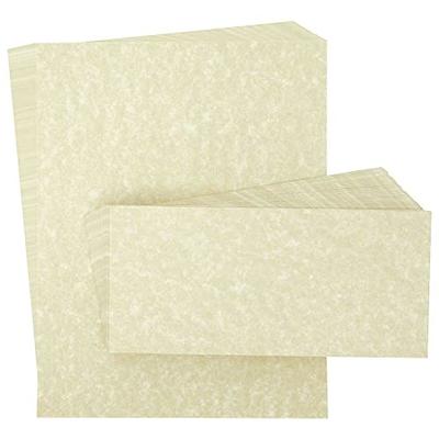 Natural Imitation Parchment Paper Great for Writing Certificates Menus  Brochures and Wedding Invitations, Premium Quality 24Lb Paper, 8.5 x 11  Letter Size