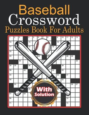 New Challenging Crossword Puzzle Book For Adults With Solution: Awesome  Crossword Puzzle Book For Puzzle Lovers Adults, Seniors, Men And Women With