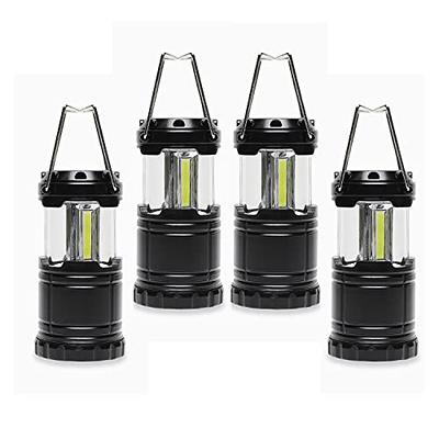 LED Camping Lantern 2Lighting Modes COB Battery Powered For Hiking