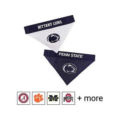 Pets First Collegiate Penn State Nitanny Lions Reversible Bandana - Home &  Away Mesh & Premium Embroidery for DOGS & CATS 