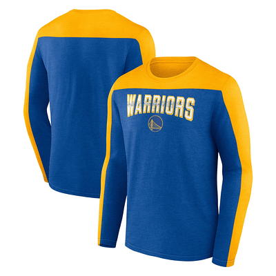 Men's Fanatics Branded Heathered Gray Golden State Warriors Team Primary  Logo Pullover Hoodie