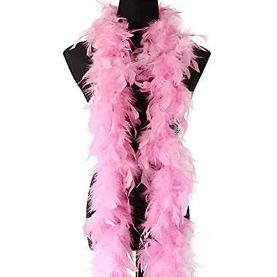 Pink Feather Boa Turkey Decoration Feather Garland In Pink Soft Party  Costume Accessories Girls Dress Up Costume For Cosplay