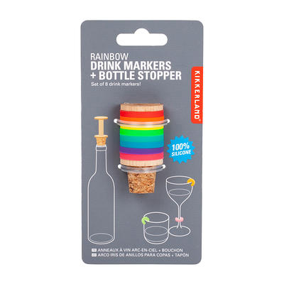 Kikkerland Drinking Straw Glasses