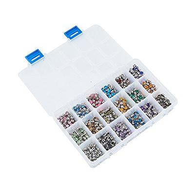 PH PandaHall 900pcs Sew on Acrylic Rhinestone Faceted Montee Five-Hole Beads  with Brass Base 5x5x4mm for Jewelry Making Mixed Color - Yahoo Shopping