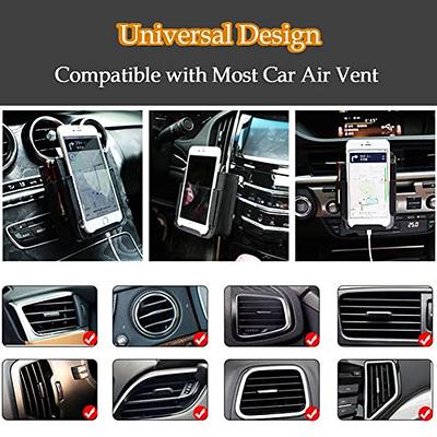 Car Storage Bag Air Vent Dashboard Organizer Box Glasses Phone PU Holder