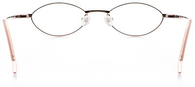 Optical Eyewear - Oval Shape, Metal Full Rim Frame - Prescription