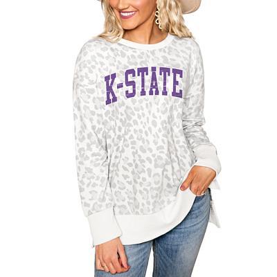 Women's Gameday Couture Gray American University Eagles Side-Slit French  Terry Crewneck Sweatshirt