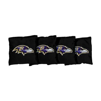 Wild Sports Baltimore Ravens Grey Wood Tailgate Toss