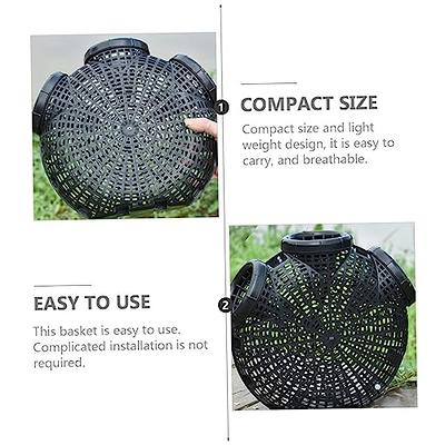 Kisangel Yellow EEL and Shrimp Cage Fishing Keep Net Crawfish Shrimp Bait  Blue Fishnets Collapsible Fishing Net Plastic Crawfish Lobster Catcher  Loach Trap Crab Trap for Blue Crabs Folding - Yahoo Shopping