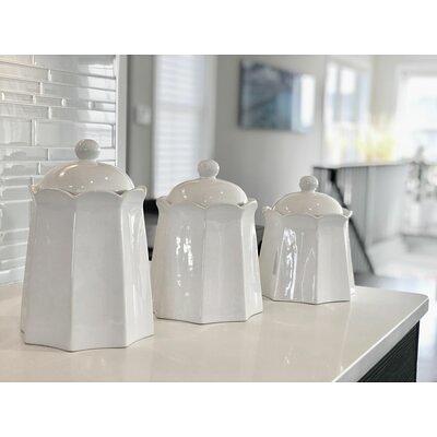 noonberry canister sets for kitchen counter, farmhouse canisters