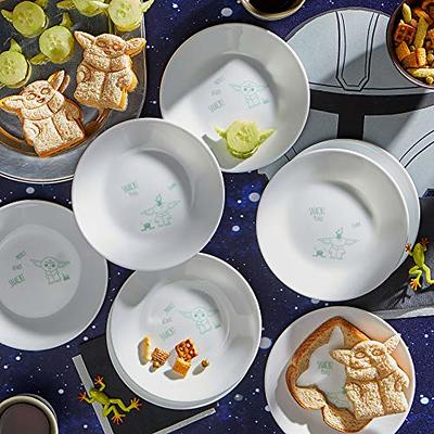 Corelle Vitrelle 8-Piece Appetizer Plates Set, Triple Layer Glass and Chip  Resistant, 6-3/4-Inch Lightweight []